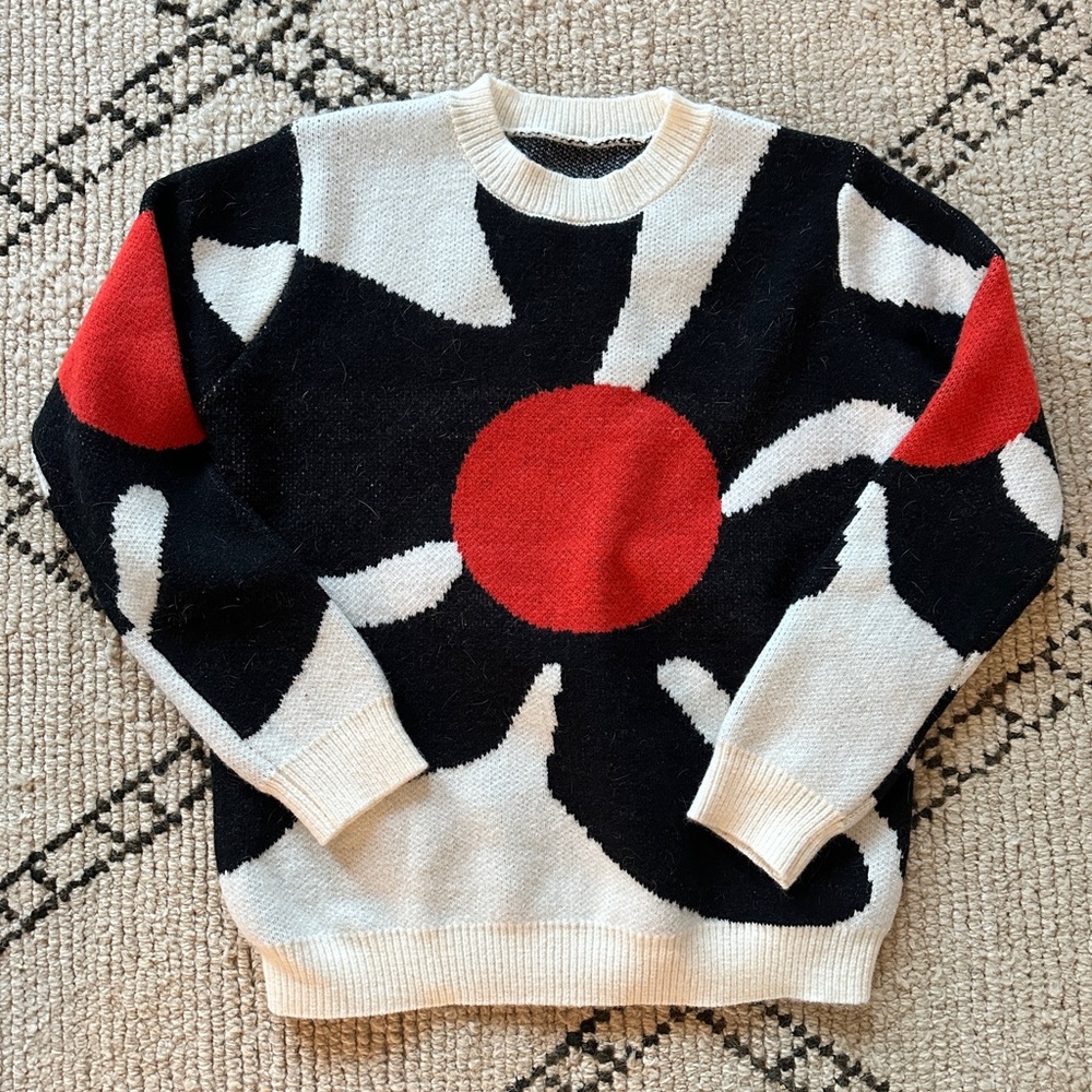 Floral Sweater